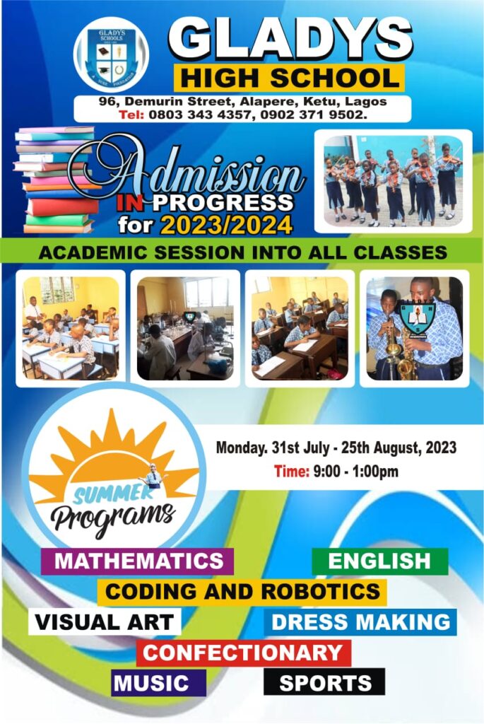 Admission Flyer